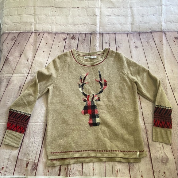 Woolrich Reindeer Sweater - Picture 1 of 10